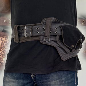 Bolso de cintura con bolsillo alternativo tribal de la Tierra para festivales