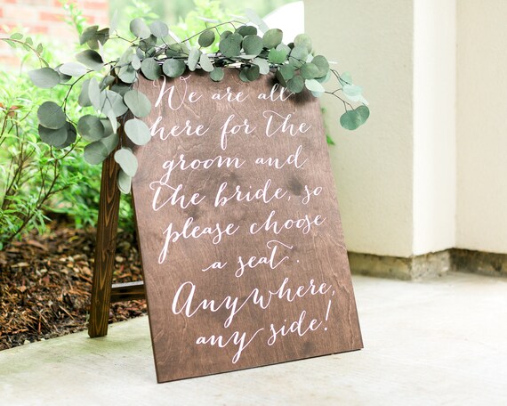 Vektenxi Pick a Seat Not a Side Arrow Wood Hanging Sign Garland Wedding Party Decor Favor Durable and Useful Vektenxi Pick a Seat Not a Side Arrow Wood Hanging Sign Garland Wedding Party Decor Favor Durable and Useful