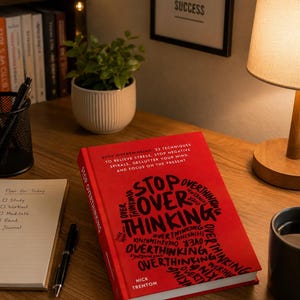 Stop Overthinking Book | 7 Techniques to Silence Negative Thoughts & Anxiety | Self Help Guide for Stress Relief, Mindfulness , Inner Peace