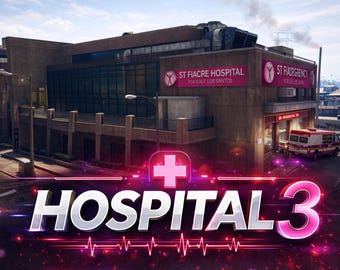Fivem Mlo / HOSPITAL THREE MLO / Completamente ottimizzato / Alta qualità