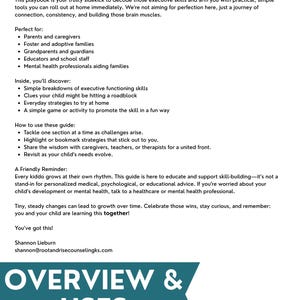 Executive Functioning Parent Guide | Printable Infographics | ADHD & Executive Skills | Handouts image 4