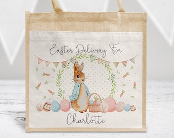 Personalised Easter Bag, Easter Basket, Easter Gift, Personalised Easter Gift