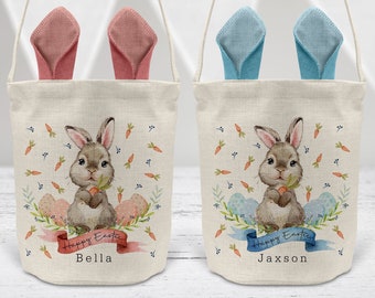 Personalised Easter Bag, Easter Basket, Easter Gift, Personalised Easter Gift