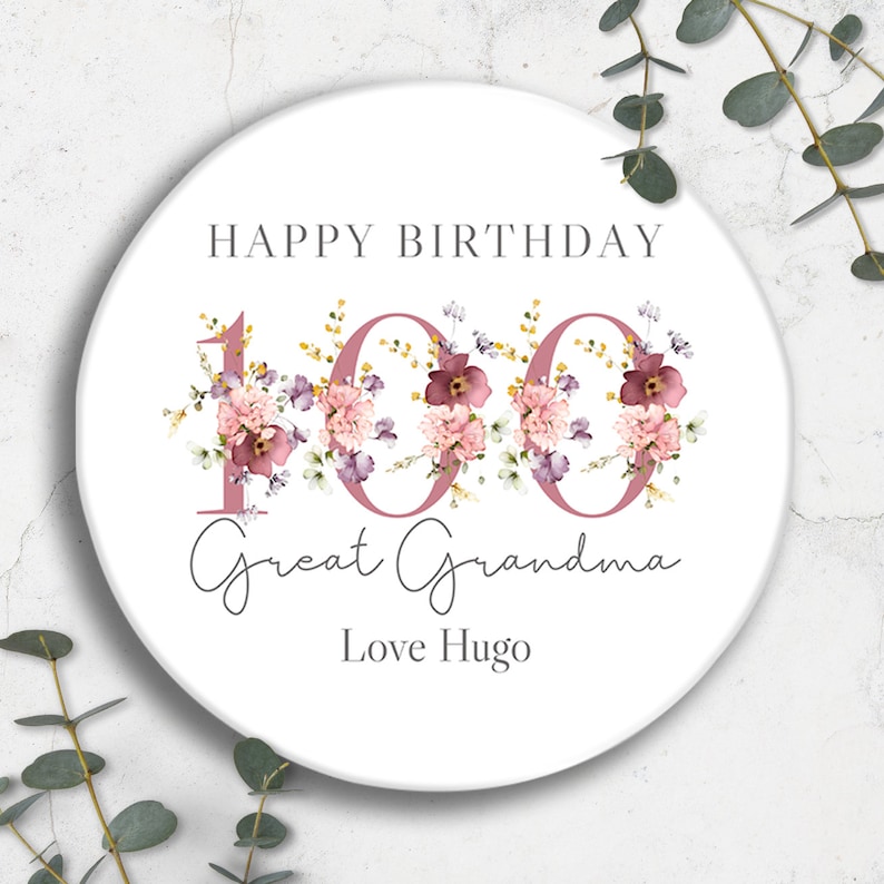 Personalised Age Mug & Coaster Set 30th 40th 50th 60th 70th 80th 90th 100th Birthday Gift, Best Friend Gift, Gift for Her image 5