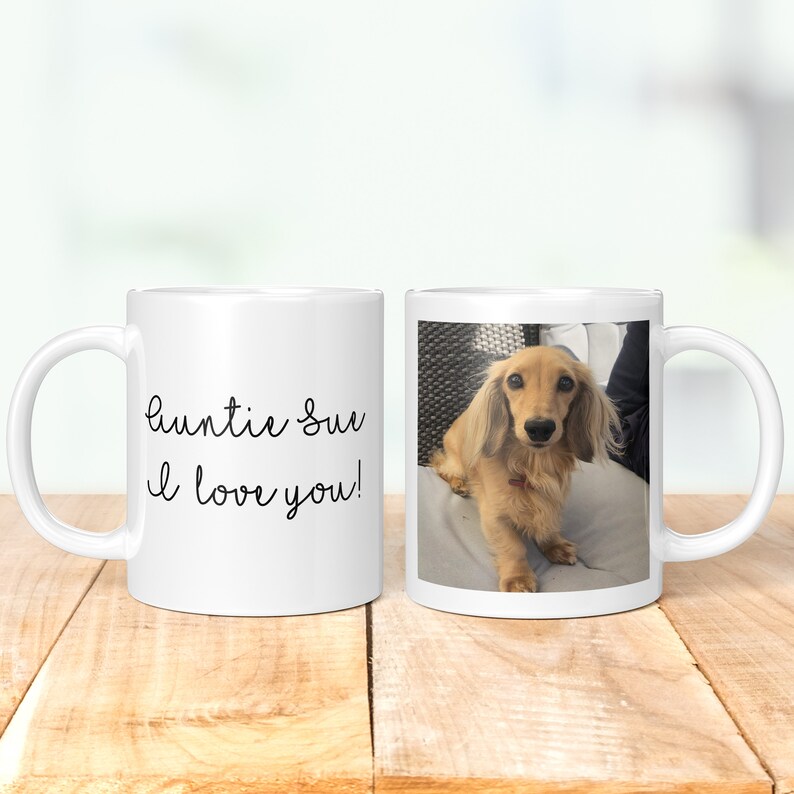 Custom Text & Photo Personalised Mug image 4