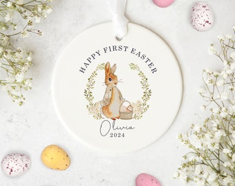 Personalised First Easter Ceramic Keepsake, Easter Gift, First Easter Keepsake, Baby's First Easter, Childrens Easter Gift, Easter Present