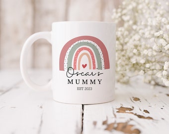 Personalised Mum Ceramic Mug & Coaster, Mother's Day Gift, Birthday Gift For Mum, Personalised Mug, Gift For Her, Mum Mug