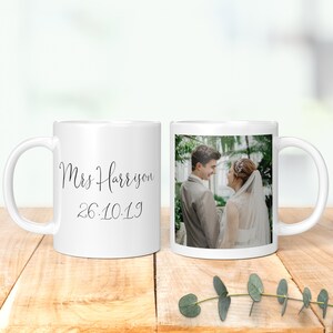 Custom Text & Photo Personalised Mug image 3