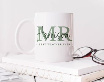 Personalised Teacher Mug Gift From Student