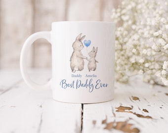 Best Daddy | Grandad Ever Mug & Coaster Gift, Personalised Father's Day Gift For Dad | Grandad, Gift For Him, Dad Birthday, Grandad Birthday