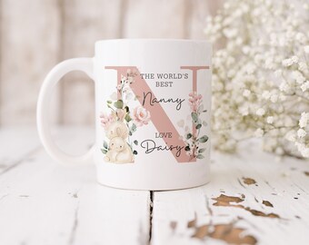 World's Best Grandma Personalised Mug, Mothers Day Gift For Grandma, Mug For Nana, Nanny, Nanna, Gift For Grandma, Gift For Her