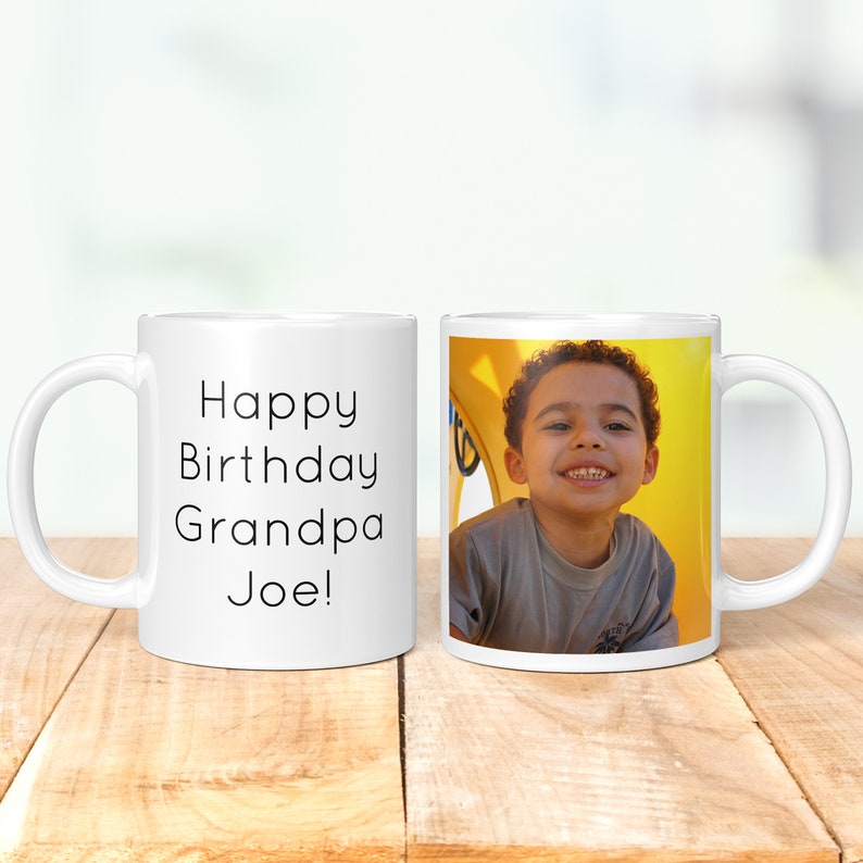 Custom Text & Photo Personalised Mug image 8