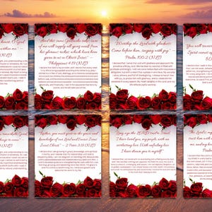 40 Days Scripture Declarations | Christian Affirmation Pages | Bible Study Devotional | Digital Download image 3