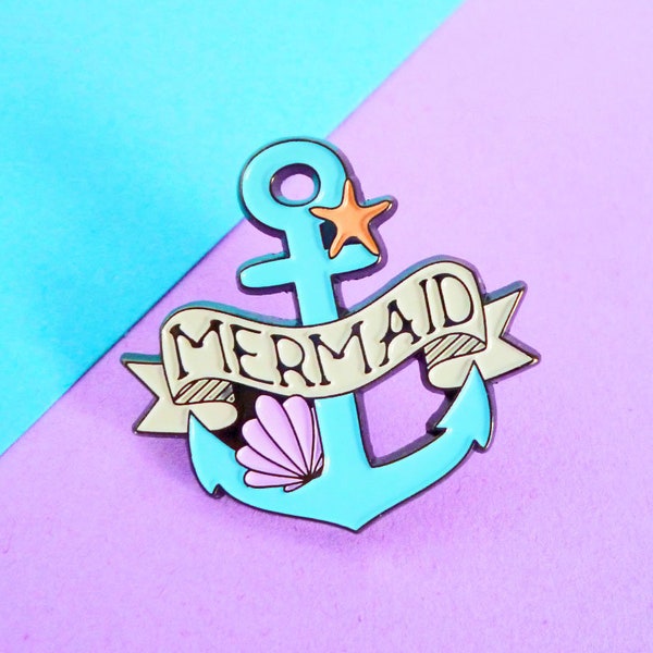 Custom listing for Stephy66621 - Mermaid Pin Badges