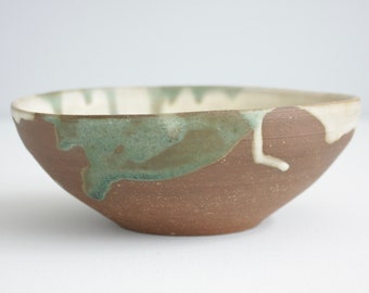 PRICE REDUCED Studio Art Ceramic Bowl Pottery Lover Gift Housewarming Gift Signed Decorative Ceramic Bowl Signed