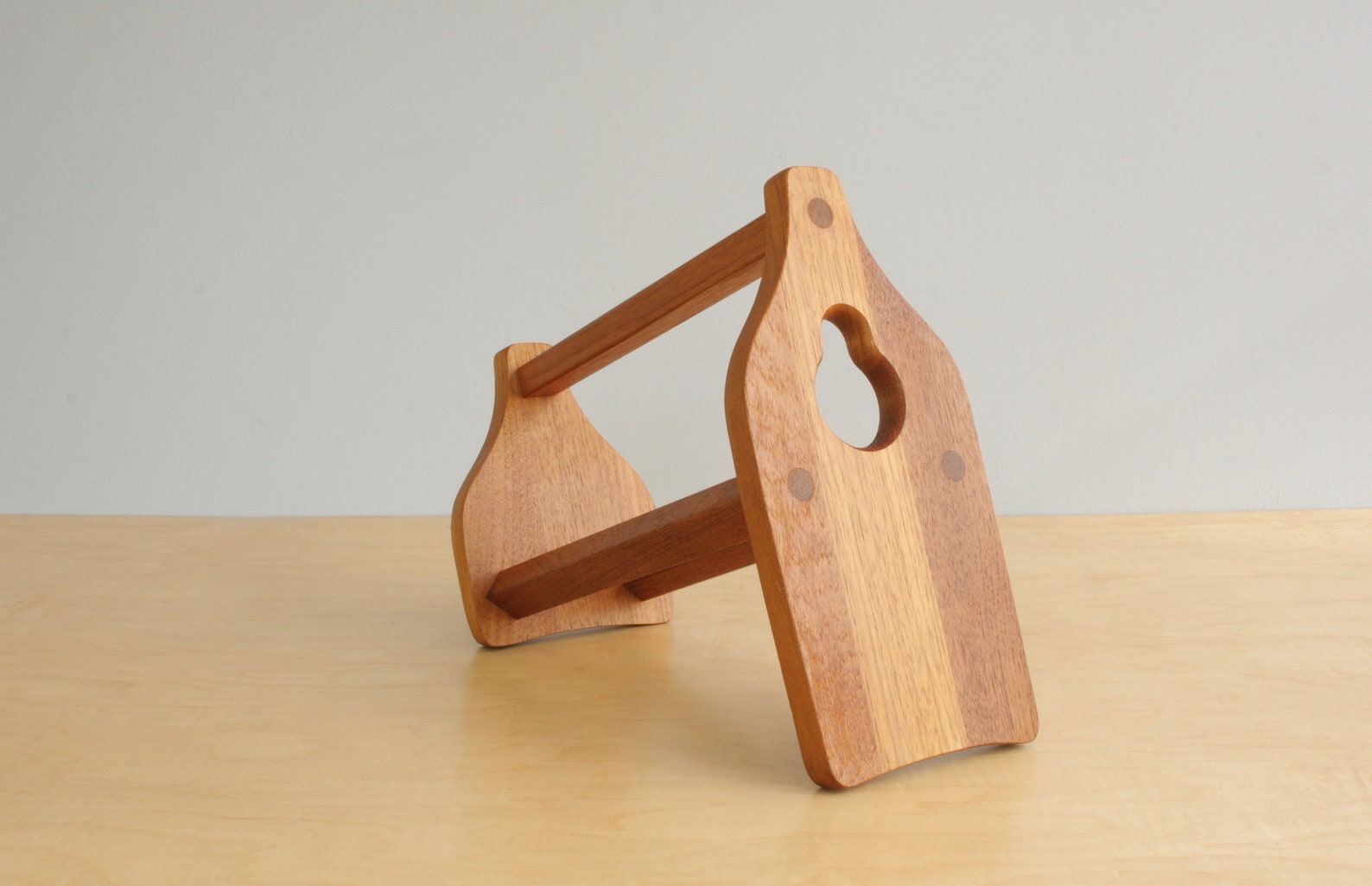 Vintage Dansk Designs Teak Wine Bottle Holder Jens Quistgaard Etsy