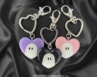 Ghost Resin Keychain