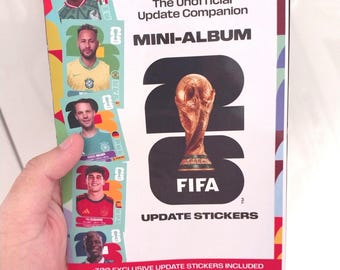 Mini Album Update 2026 World Cup - Pre-Order | 48 Teams, Update Set and Exclusive Stickers