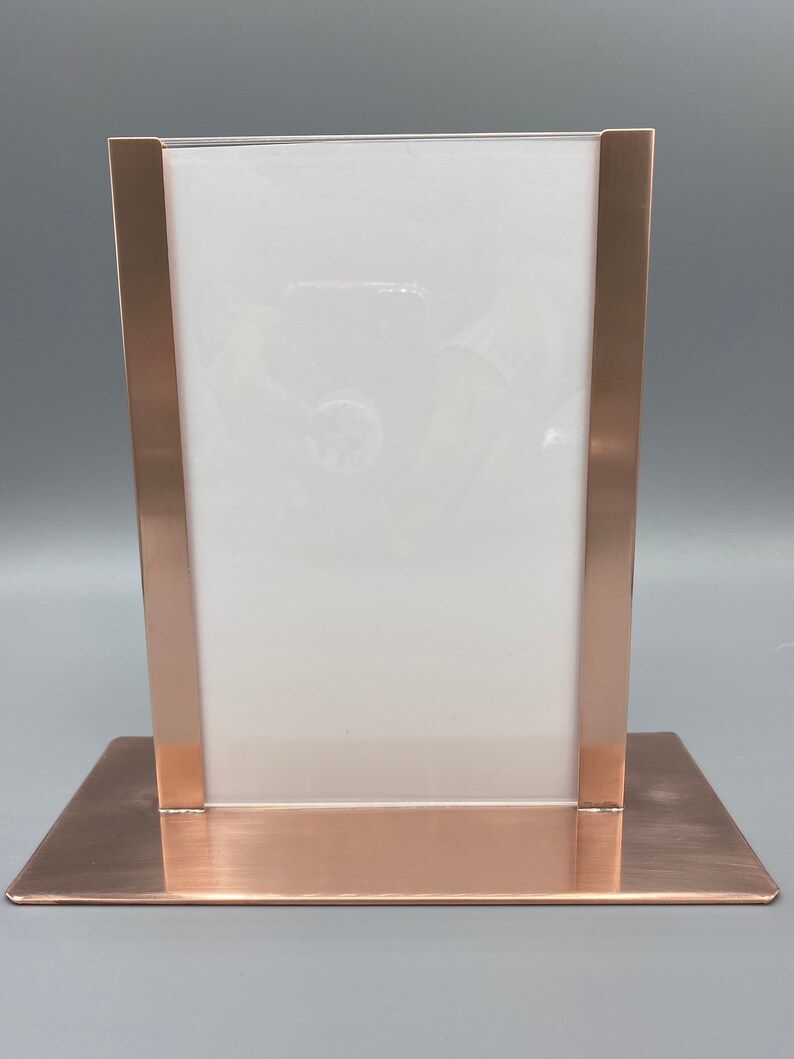 Vertical Picture Frame Copper Picture Frame 5x7 Picture Etsy