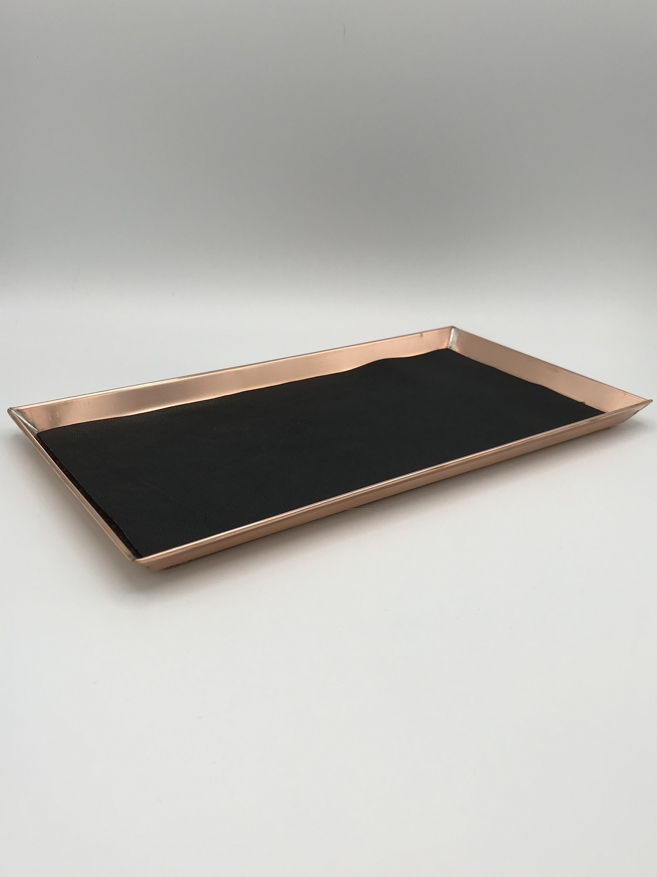 Rectangular Copper Tray Copper Home Decor Solid Copper Tray Etsy