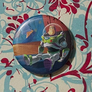 Buzzlightyear Toy Story 2.25inch Button