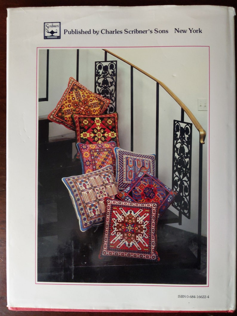 Needlepoint Designs From Oriental Rugs by Grethe Sorensen Hardcover Etsy