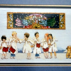Counted Cross Stitch # booklet &quot;Angel Band&quot; Stardust  1999 RARE