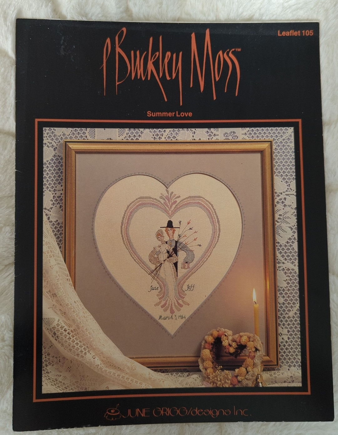 Counted Cross Stitch Pattern P Buckley Moss summer Etsy