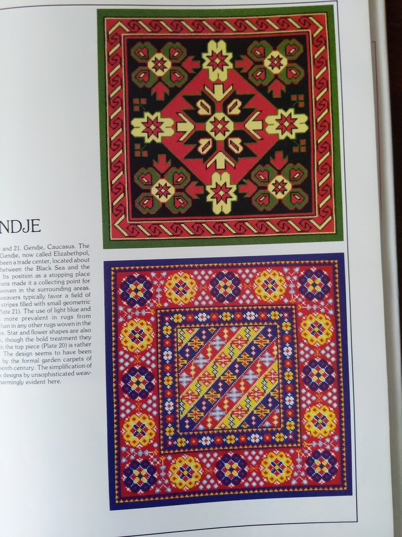 Needlepoint Designs From Oriental Rugs by Grethe Sorensen Etsy