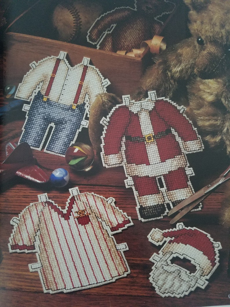 Softcover Counted Cross Stitch Pattern Book Mini Christmas Etsy