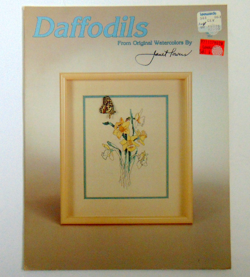 Counted Cross Stitch Patterns Book daffodils - Etsy