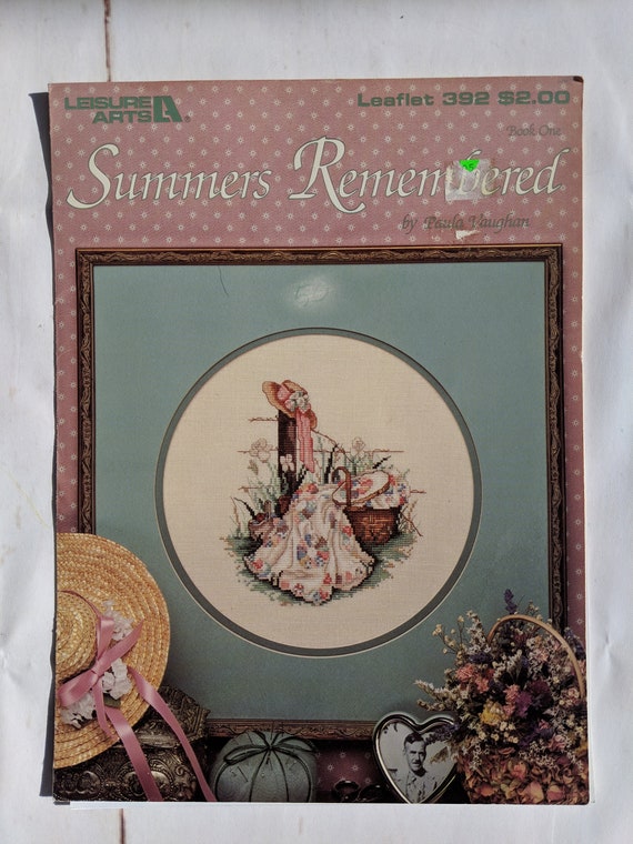 Counted Cross Stitch Leaflet By Paula Vaughn Summers Etsy
