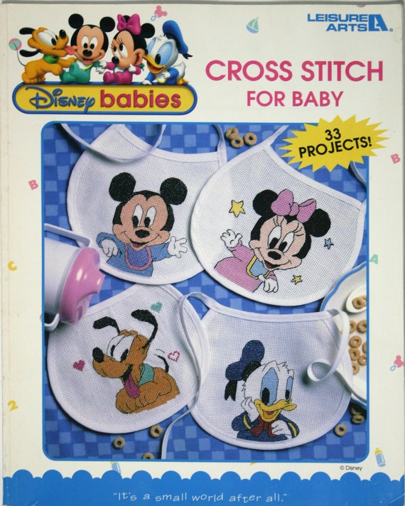Disney Babies Cross Stitch for Baby leisure Arts 3048 Etsy