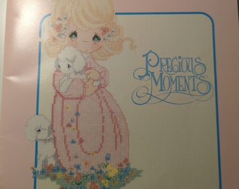 Counted Cross Stitch # Book PM-17 "The Lord Is My Shepherd" 1987 Precious Moments