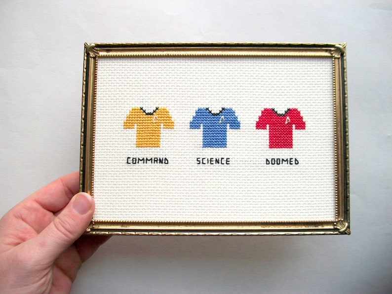 Cross Stitch Patterns Doomed Redshirts Expansion Pack image 3