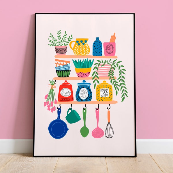 Kitchen Wall Art Etsy UK