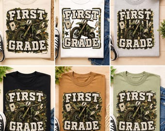 Boy Back to School, Dirt Bike PNG Bundle, Motocross Shirt Designs, Camo School Digital Download