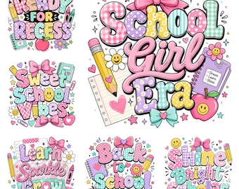 Back to School Goose PNG Bundle, First Day Vibes , Funny Duck School, School Mode On PNG, Retro Back to School Sublimation Digital Download