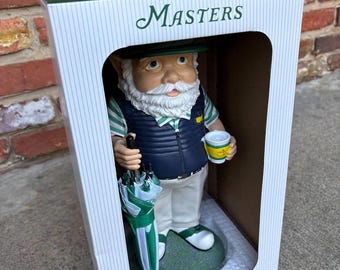 Limited Edition 2026 Meister-Zwerg mit Regenschirm – Neue Meister Sammleredition Golf-Zwerg