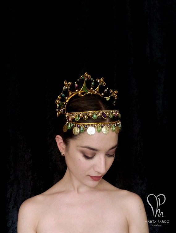 NWT - Leia\'s Bridal Design Aria Headpiece LEIA main image 3