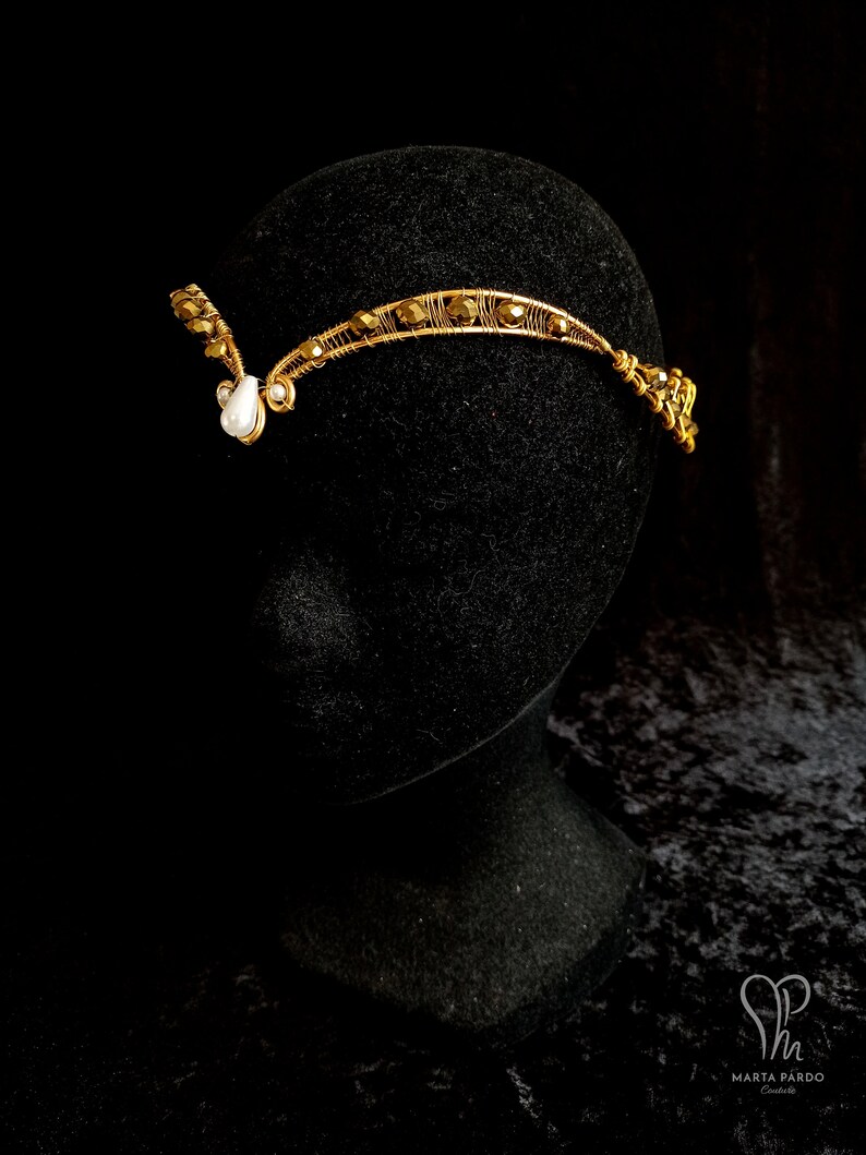Ballet Tiara SADE Customizable Silver/gold Wire Tiara Etsy