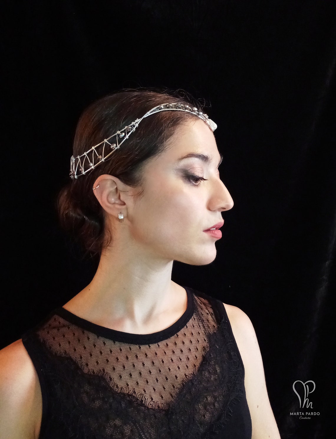 Ballet Tiara SADE Customizable Silver/gold Wire Tiara Etsy