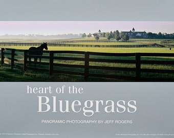 Heart of the Bluegrass print (lithograph)