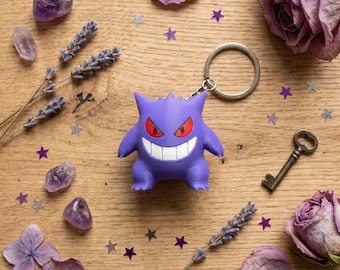 Llavero de Gengar impreso en 3D