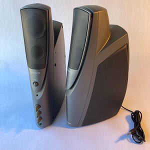 Sony SRS-A71 'Mega Bass' Powered Compact Speakers image 2