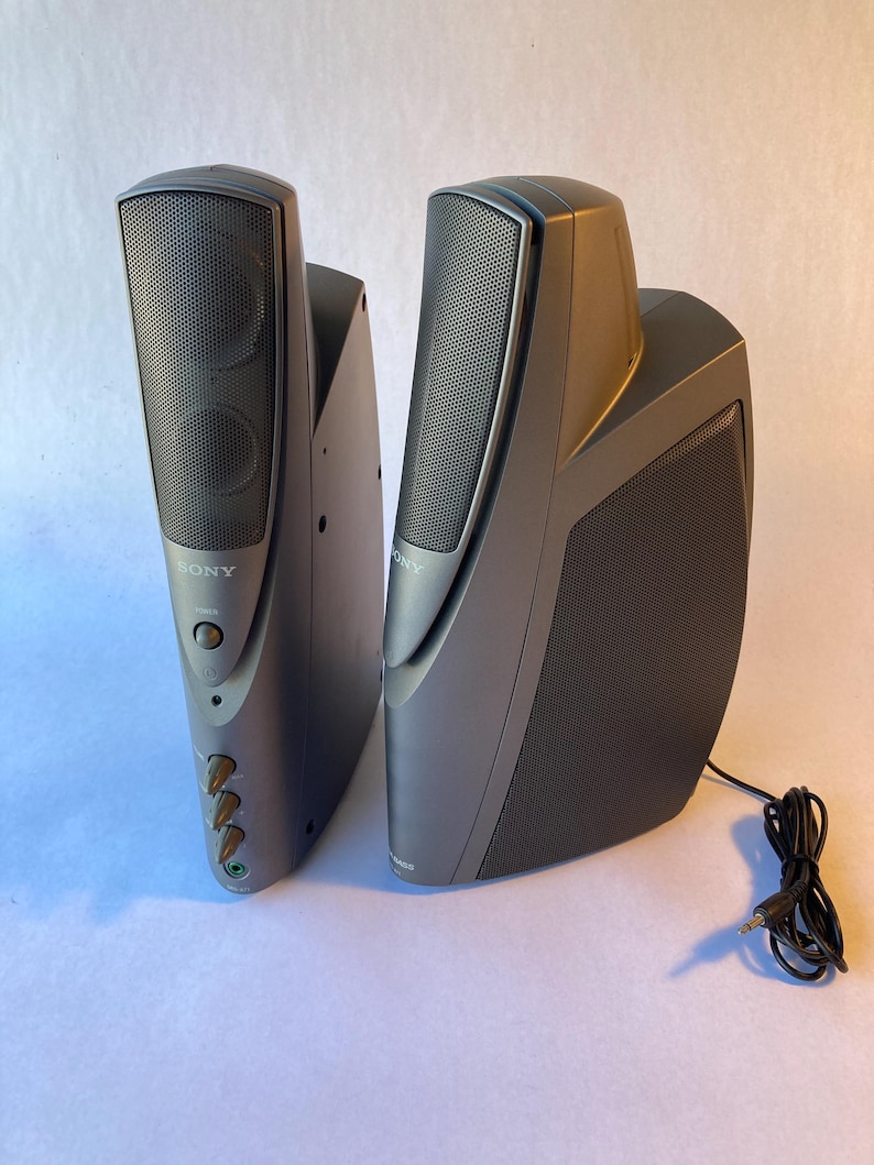 Sony SRS-A71 'Mega Bass' Powered Compact Speakers image 2