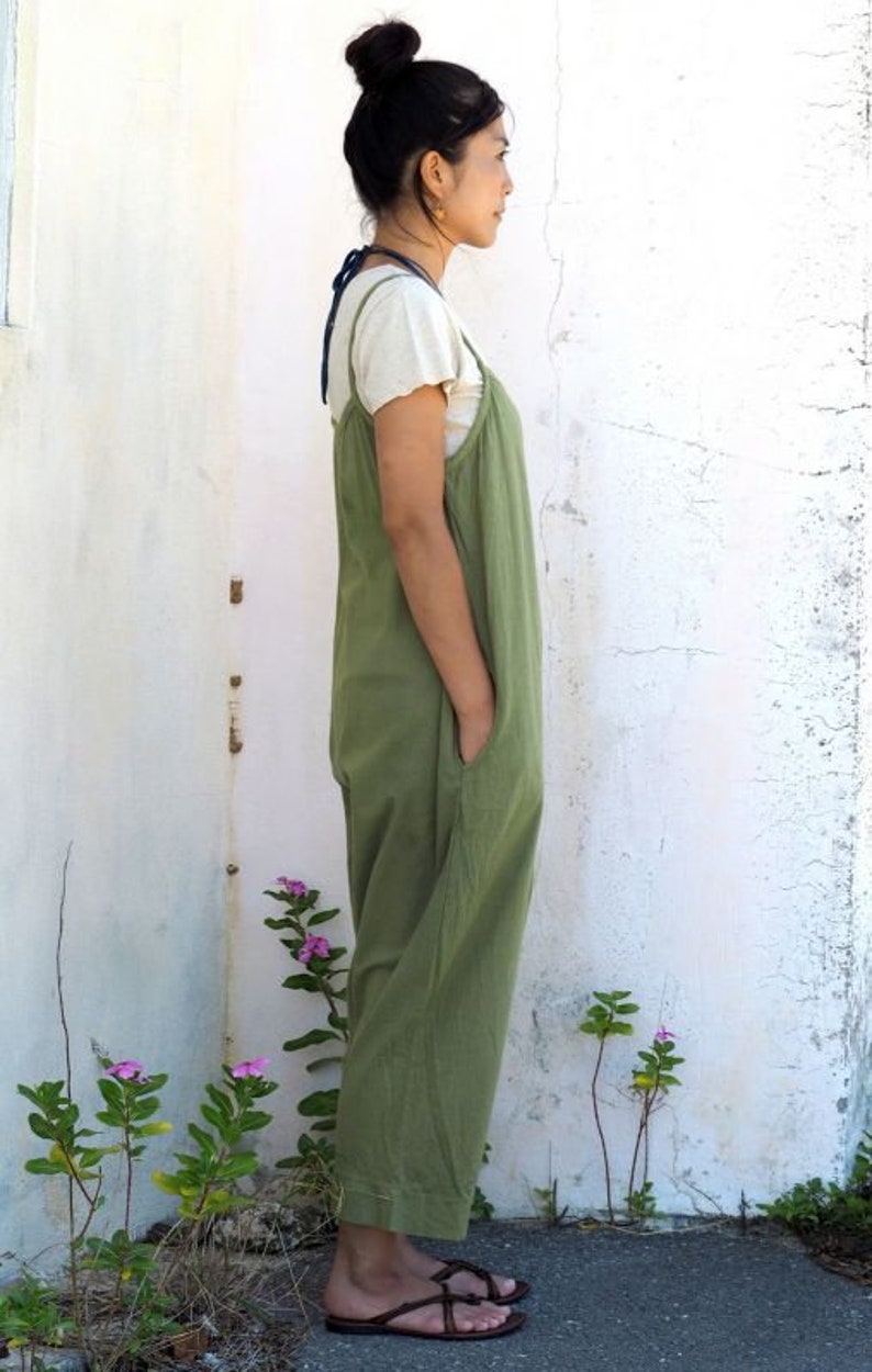 Cotton Summer Romper Uka Original One Piece Sleeveless Etsy