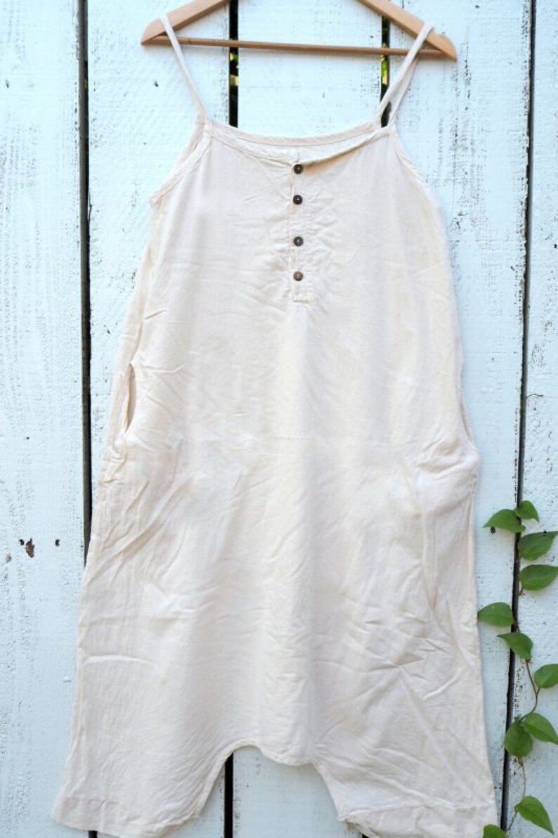 Cotton Summer Romper Uka Original One Piece Sleeveless Etsy