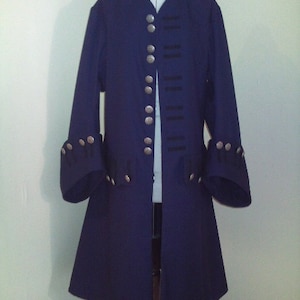 Pirate Jack sparrow theatrical frock coat stage costume