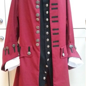 Waistcoat in style of Jack Sparrow pirate stage costume